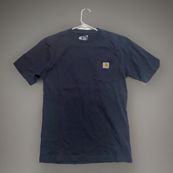 Carhartt Men's T-Shirt,  Loose Fit Short Sleeve Heavyweight Pocket Tee Size XS - Picture 1 of 5